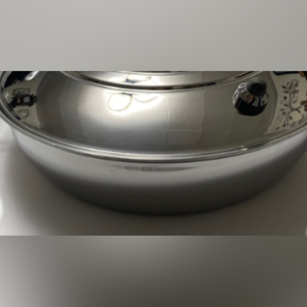 COPY - 14” covered also 6qt Depth brand new paella pan from Kitchen Charm